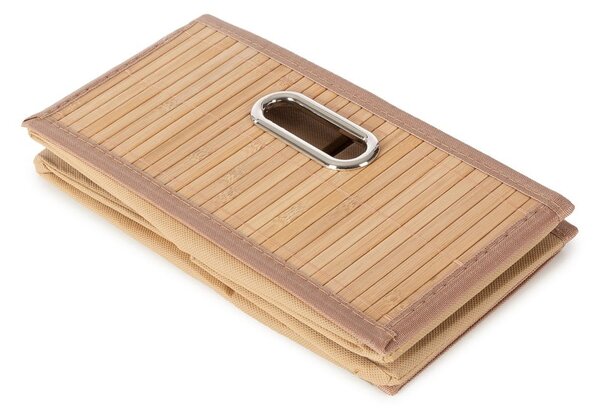 Bambusowy pojemnik 31x31x15 cm – Compactor