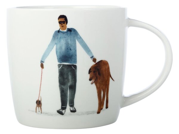 Biały porcelanowy kubek 400 ml Little Dog – Maxwell & Williams