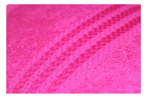 Zestaw 4 różowych ręczników Foutastic Rose, 70x140 cm