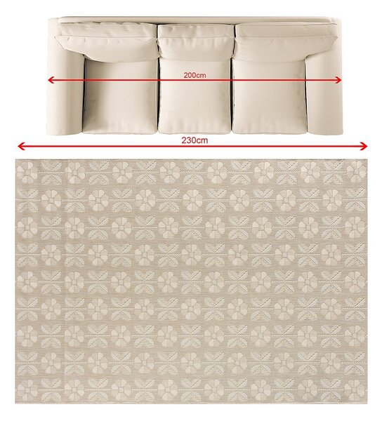 Dywan Liva sand 160x230 cm