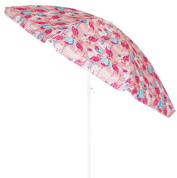 Parasol ogrodowy FLAMINGO 200 cm, różowy