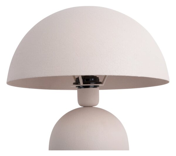 Kremowa lampa stołowa (wys. 43 cm) Boaz – Leitmotiv
