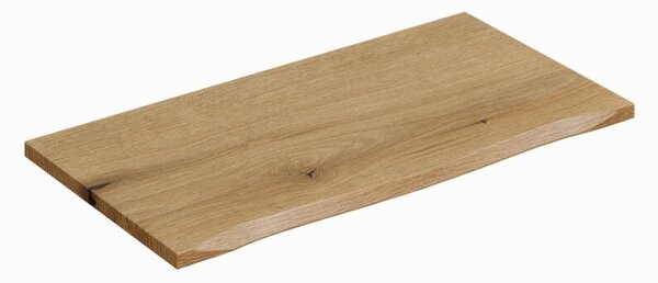 Zestaw mebli łazienkowych 60cm z blatem i umywalką nablatową Pati Aster White