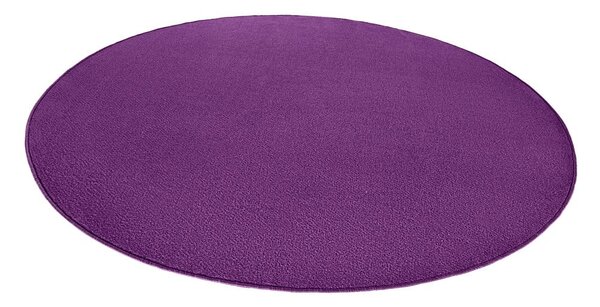 Ciemnofioletowy okrągły dywan ø 133 cm Fancy – Hanse Home