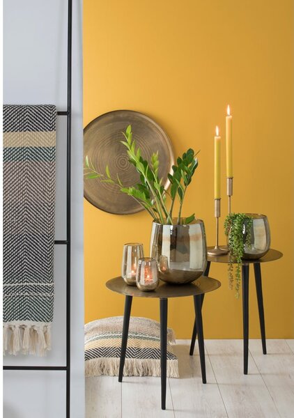 Czarna metalowa drabinka dekoracyjna Siem – Light & Living