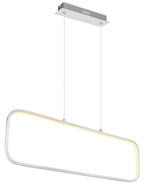 Lampa wisząca LED Globo SILLA 67262H 24W 3000K nikiel mat 80 cm