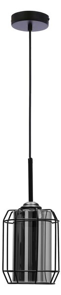 Czarna lampa wisząca ø 15 cm Jonera – Candellux Lighting