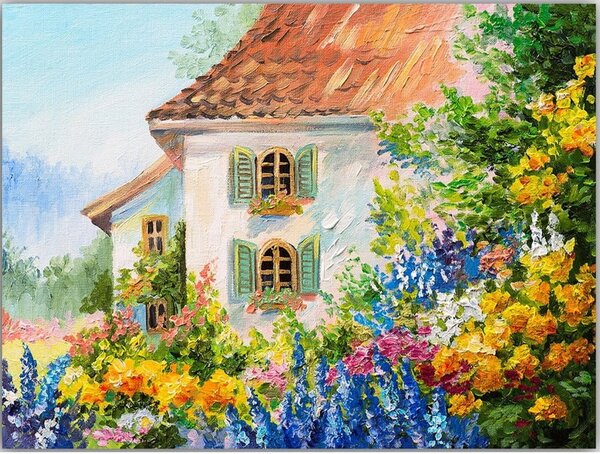 Obraz 100x70 cm House – Wallity