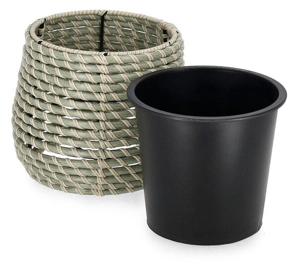 Plastikowe/ze sztucznego rattanu doniczki zestaw 3 szt. ø 45 cm Thanh – Bizzotto