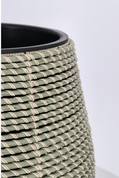 Plastikowe/ze sztucznego rattanu doniczki zestaw 3 szt. ø 45 cm Thanh – Bizzotto