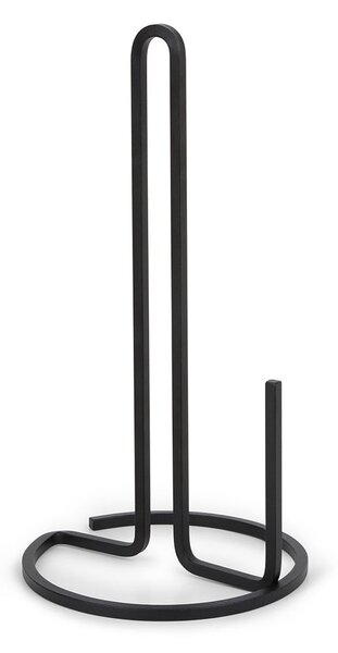 Czarny stalowy stojak na ręczniki kuchenne ø 17 cm Squire – Umbra