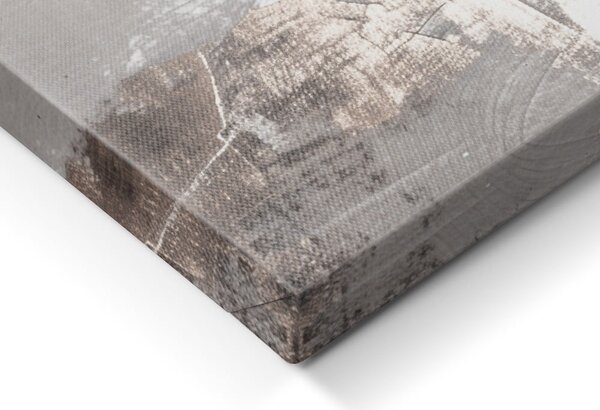 Obraz z ręcznie malowanymi elementami 70x100 cm Ash – Styler