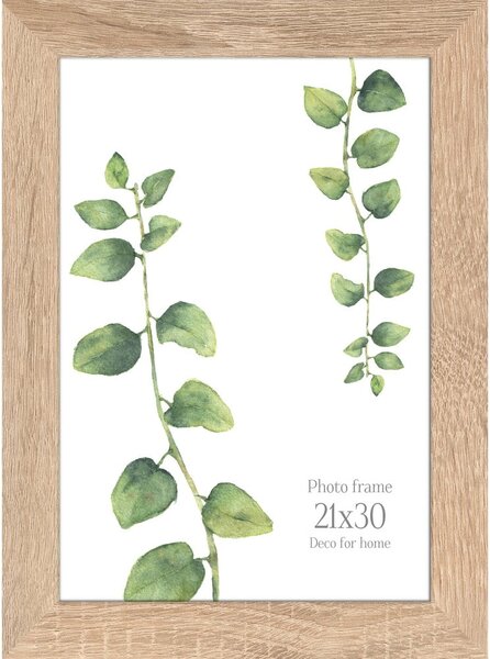 Naturalna ramka ścienna Styler Narvik, 27x36 cm