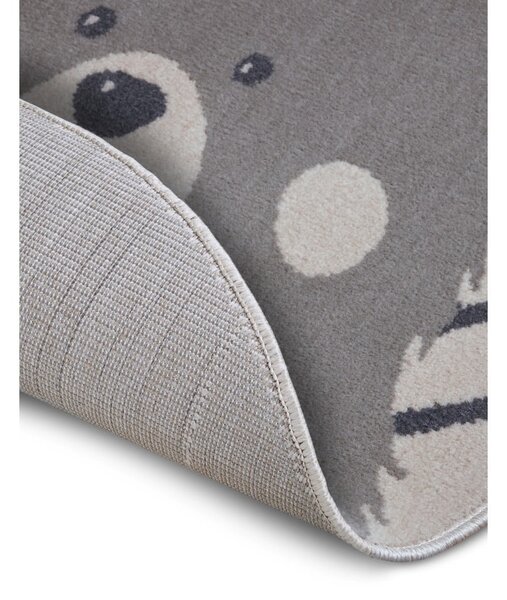 Szary dywan dziecięcy ø 140 cm Bear – Hanse Home