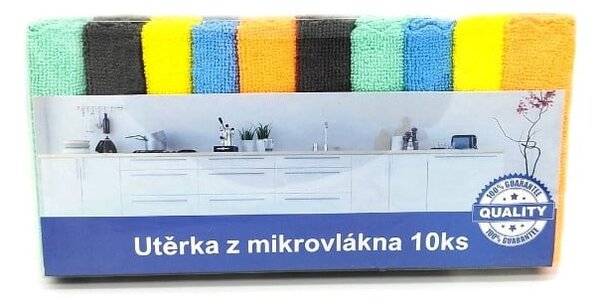 Ścierki z mikrowłókna zestaw 10 szt. 15x30 cm – JAHU collections