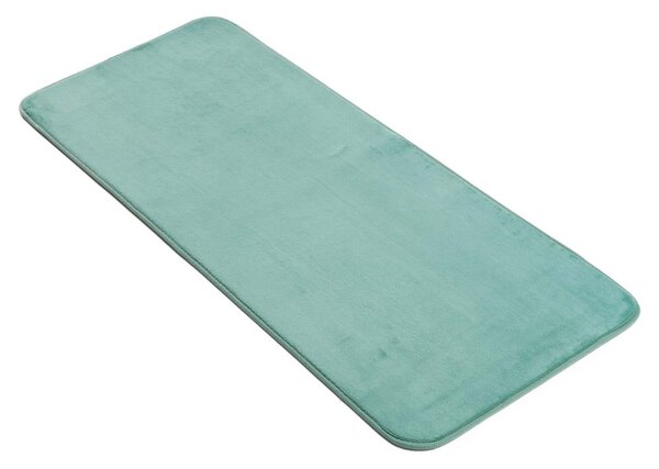 Turkusowy dywanik łazienkowy 50x120 cm Vitamine – douceur d'intérieur