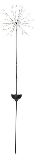 Ogrodowa lampa solarna LED z białymi diodami Star Trading Firework, wys. 100 cm
