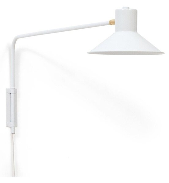 Biały kinkiet ø 20 cm Aria – Kave Home