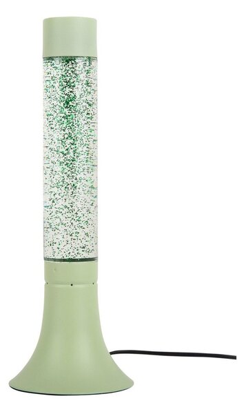 Zielona lampa stołowa ze szklanym kloszem (wysokość 37,5 cm) Astro Glittler – Leitmotiv