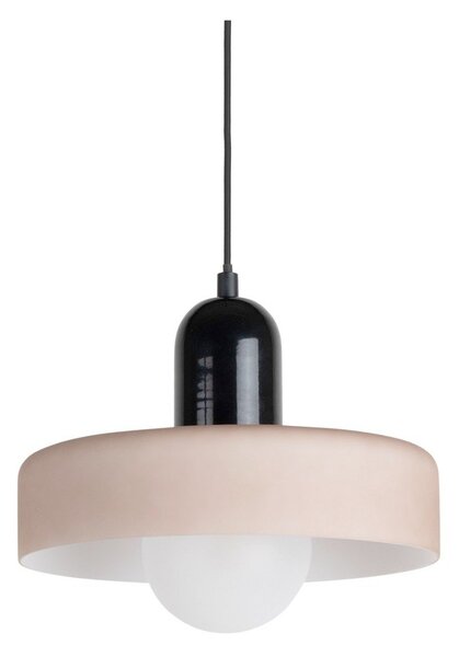 Szara lampa wisząca ø 25 cm Opaco Grato – Leitmotiv