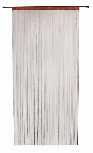 Firanka w kolorze miedzi 140x285 cm String – Mendola Fabrics