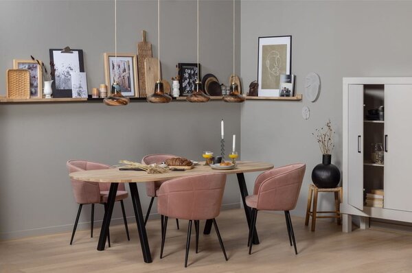 Półka na zdjęcia z litego drewna dębowego 120 cm Studio – WOOOD