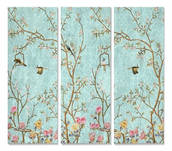 Obrazy zestaw 3 szt. 20x50 cm – Wallity