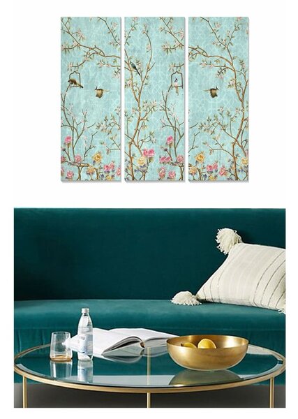 Obrazy zestaw 3 szt. 20x50 cm – Wallity
