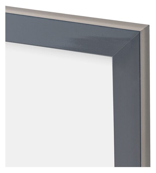 Szara plastikowa ramka 19x25 cm