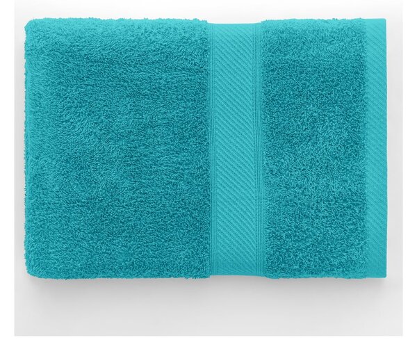 Niebieski/turkusowy ręcznik z mieszanki bambusa frotte 50x100 cm Bamby – DecoKing