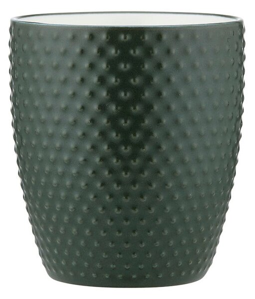 Ciemnozielony porcelanowy kubek 250 ml Abode – Ladelle