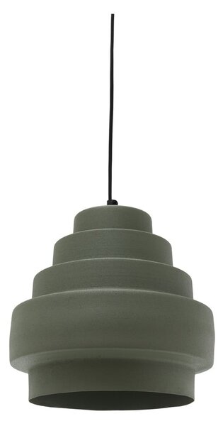 Zielona lampa wisząca ø 25 cm – Antic Line