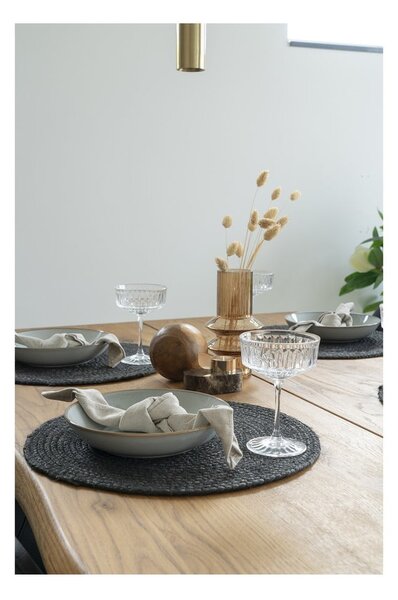 Maty stołowe z juty zestaw 4 szt. ø 38 cm Bombay – House Nordic