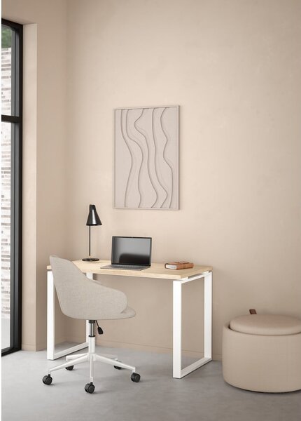 Biurko z blatem w dekorze dębu 60x120 cm Sign – Tvilum