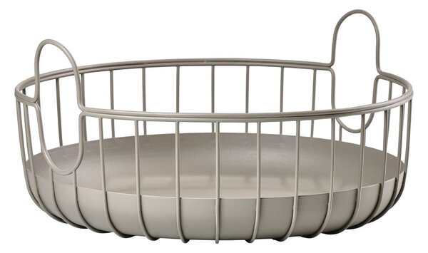 Metalowy koszyk druciany ø 38x18 cm Inu – Zone