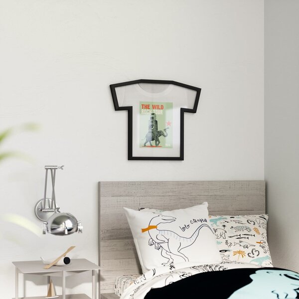 Czarna plastikowa ramka ścienna 50x54,5 cm T-Frame – Umbra