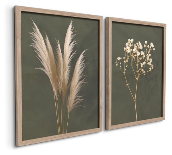 Obrazy zestaw 2 szt. 30x40 cm Boho – Styler