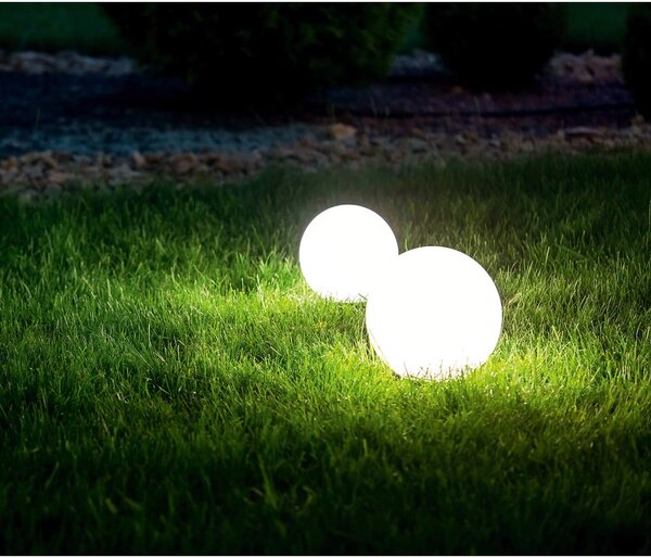 Solarna lampa zewnętrzna LED (wysokość 17 cm) Melo – Reality