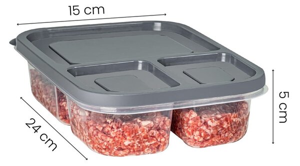 Pojemniki na żywność 8 szt. – Hermia