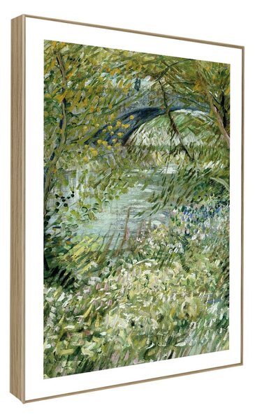 Obrazy - reprodukcje zestaw 3 szt. 30x40 cm Van Gogh & Monet