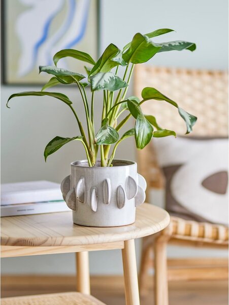 Kamionkowa osłonka na doniczkę ø 18 cm Roza – Bloomingville
