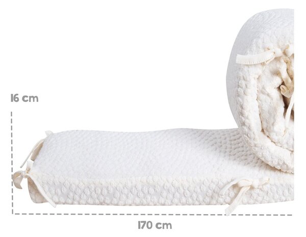 Ochraniacz do łóżeczka 170 cm Seashells – Roba