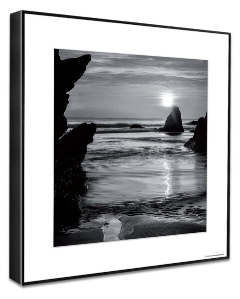 Obrazy zestaw 4 szt. 30x30 cm Silence by the Water