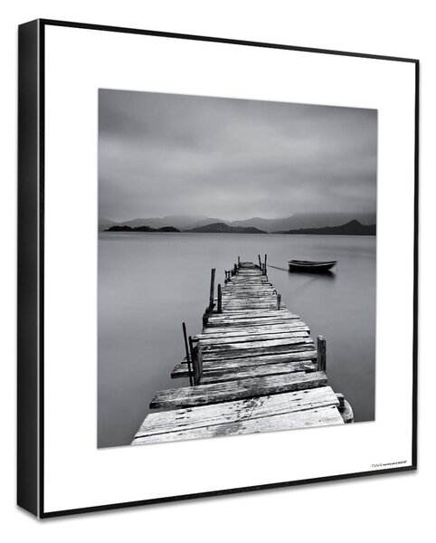 Obrazy zestaw 4 szt. 30x30 cm Silence by the Water