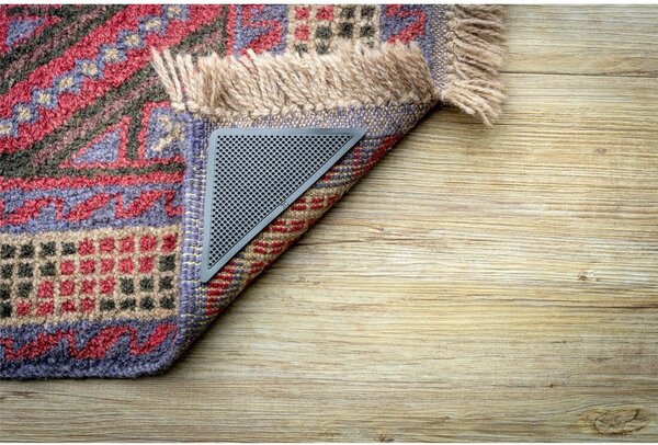 Taśmy antypoślizgowe pod dywan zestaw 4 szt. 11x15 cm – Maximex