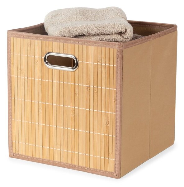 Bambusowy pojemnik 31x31x31 cm – Compactor