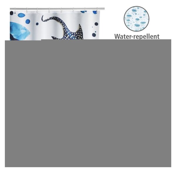 Zasłona prysznicowa 200x180 cm Aquaris – Wenko