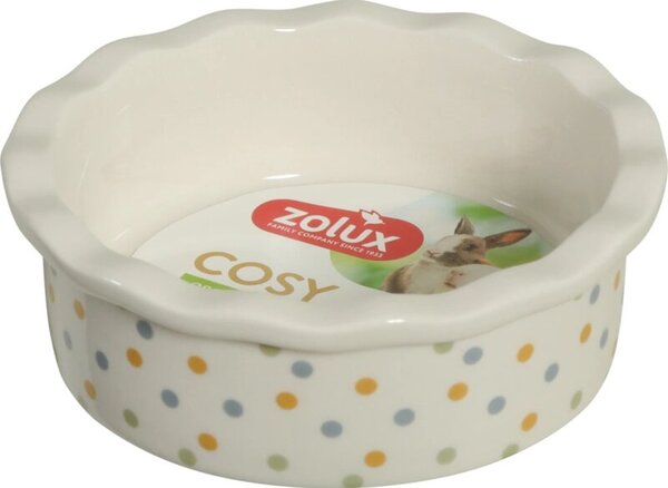 Miska Ceramiczna dla Gryzonia Zolux Cosy 100 ML w Groszki