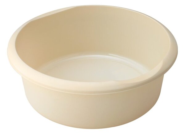 Kremowa okrągła plastikowa miska Addis, ø 34 cm