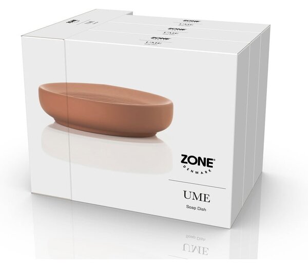 Pomarańczowa porcelanowa mydelniczka Ume – Zone